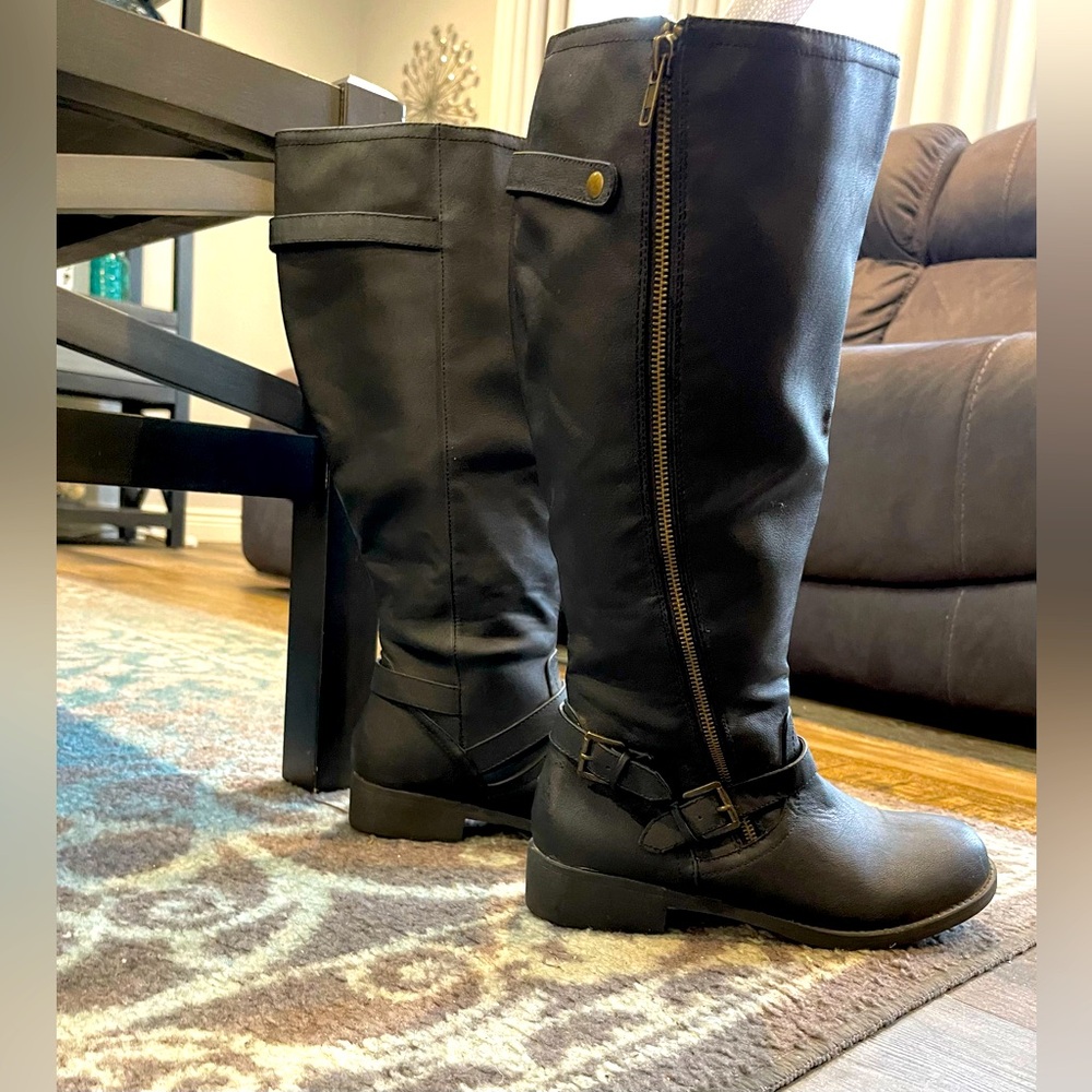 BRASH riding boots,